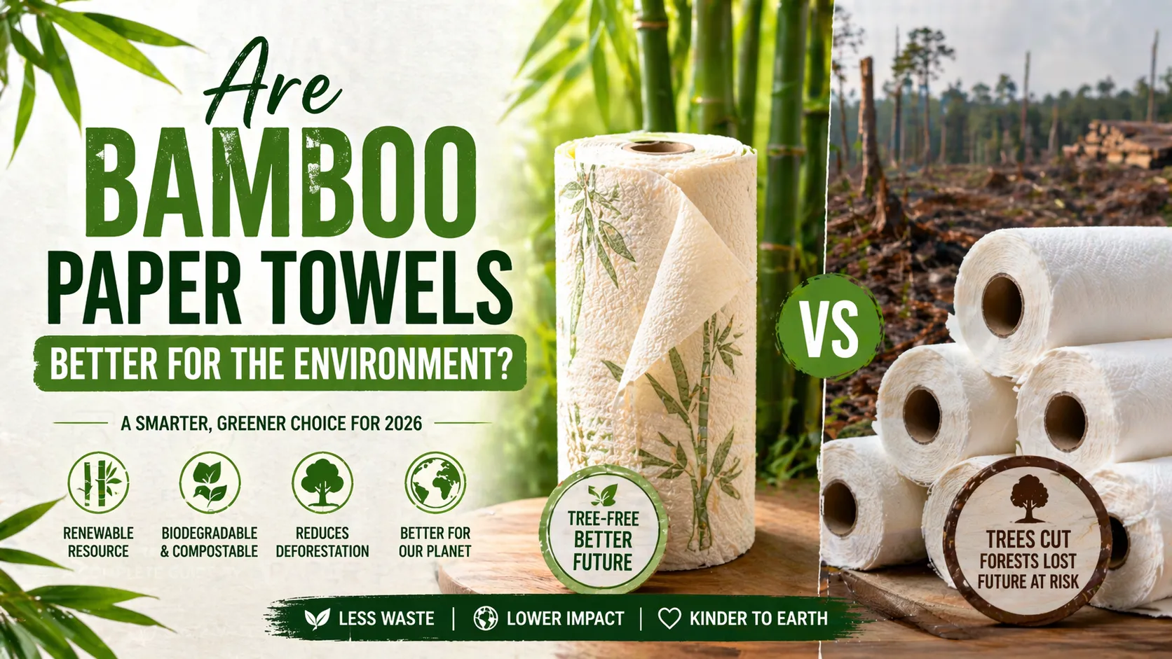 Are Bamboo Paper Towels Better for the Environment