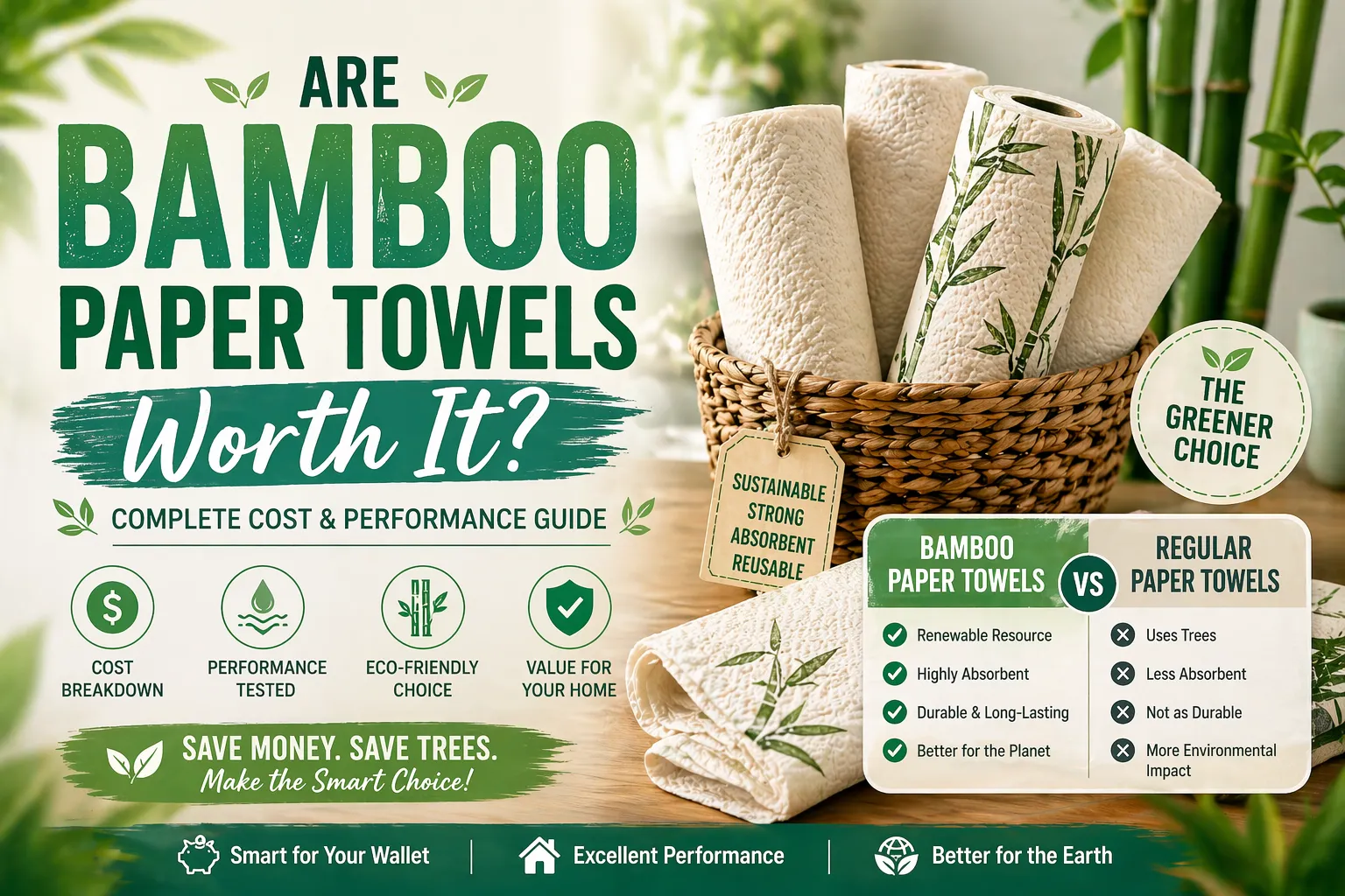 Are Bamboo Paper Towels Worth It