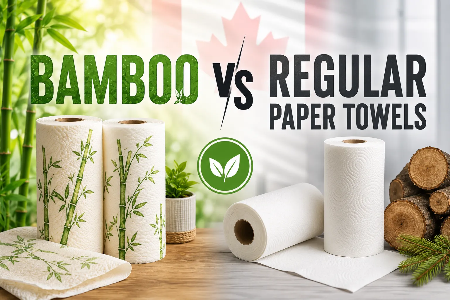 Bamboo vs Regular Paper Towels