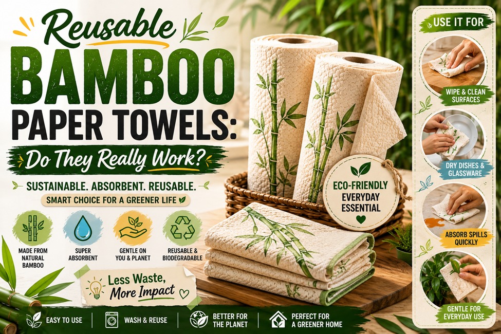 Reusable Bamboo Paper Towels Do They Really Work